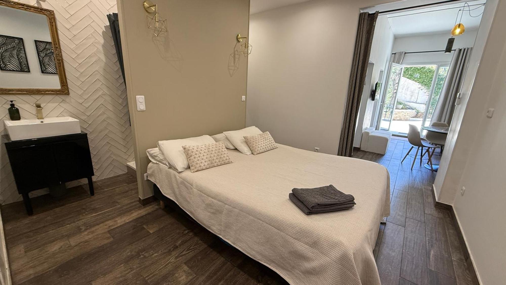 A Casa Corbaia Appartement 40 M2, Jardin Prive, Parking, Proche Centre Ville Et Mer Apartment 40 M2, Private Garden Parking Near Town Center And Sea Port And Airport 바스티아 외부 사진
